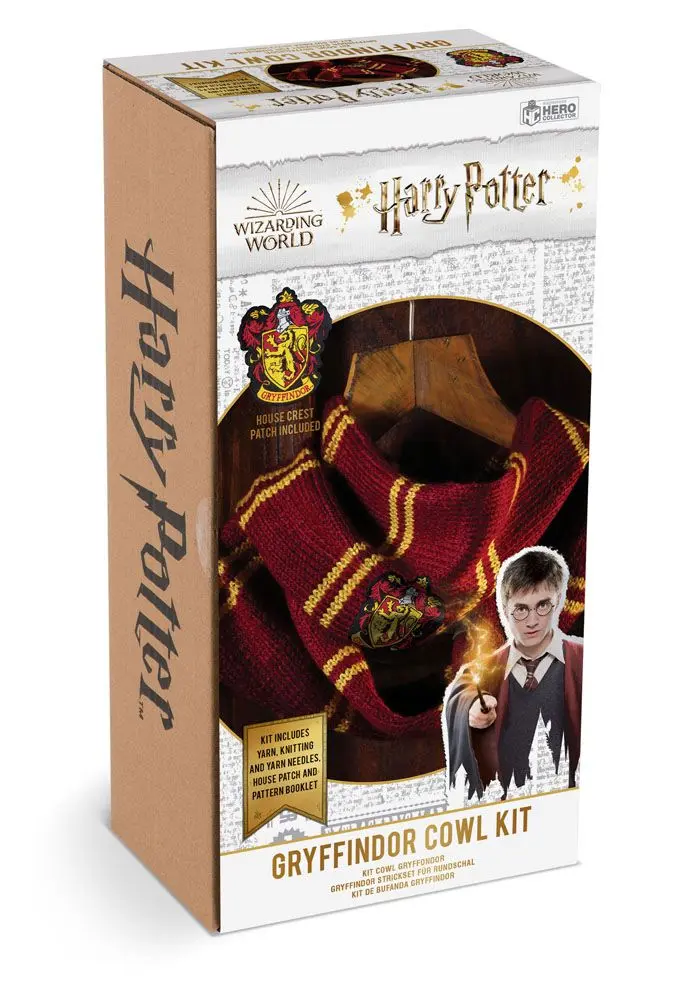Harry Potter Griffendél sál kötő készlet termékfotó