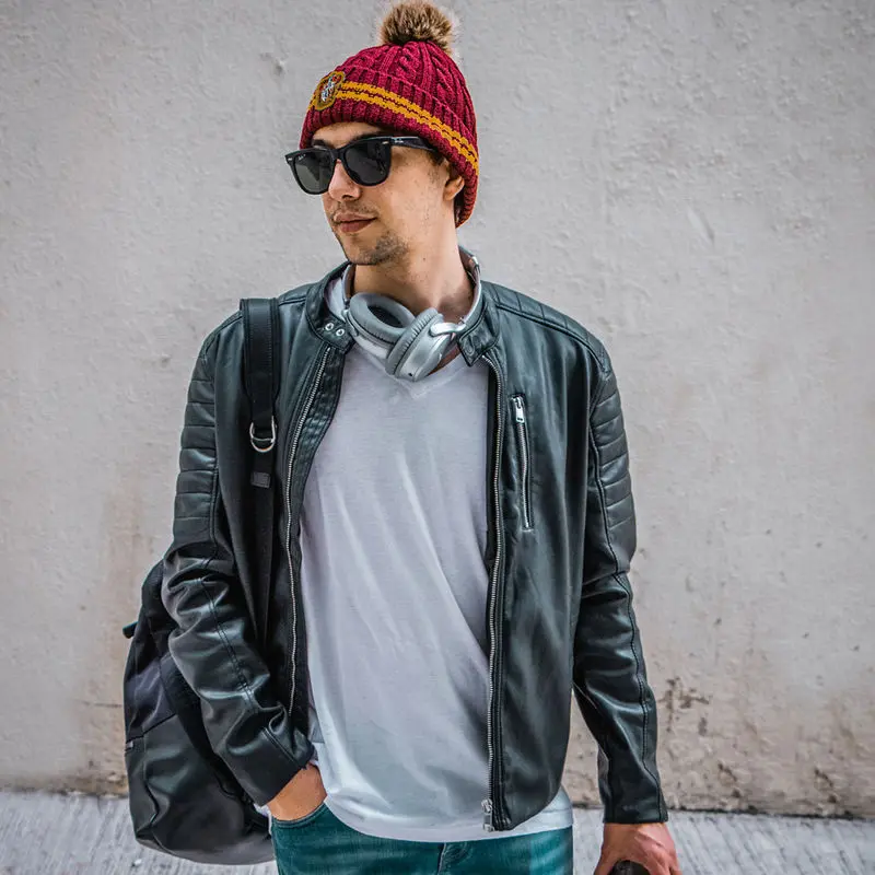 Harry Potter Griffendél kötött sapka termékfotó