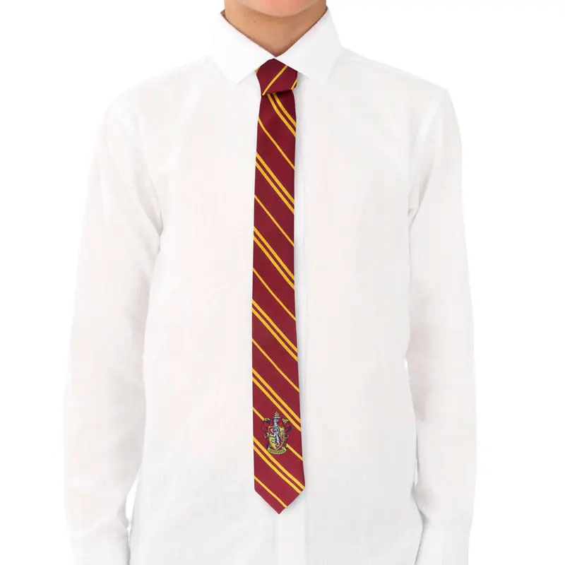 Harry Potter Griffendél szőtt Logós gyerek nyakkendő termékfotó