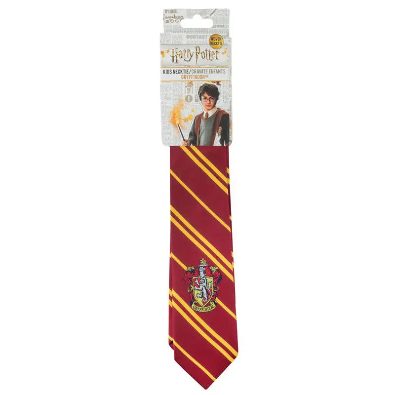 Harry Potter Griffendél szőtt Logós gyerek nyakkendő termékfotó