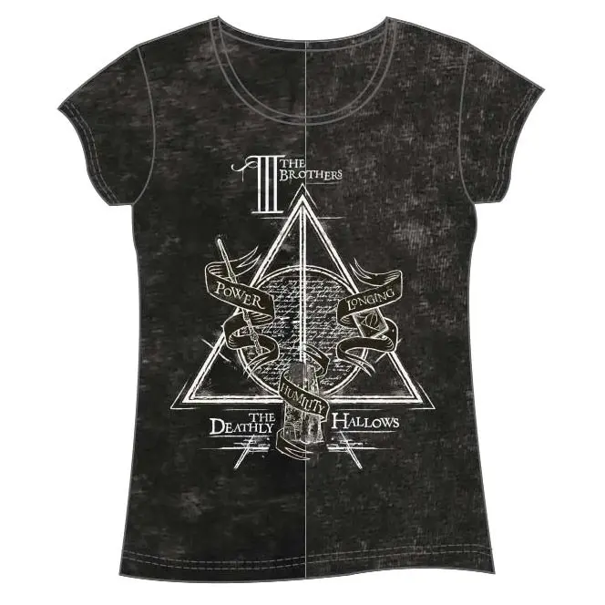 Harry Potter Halál ereklyéi felnőtt női póló termékfotó