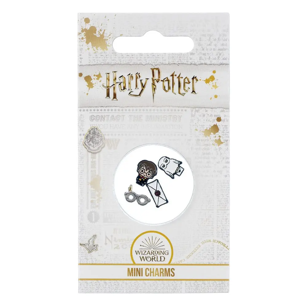 Harry Potter Harry 4 db-os Mini-Charm csomag (ezüstözött) termékfotó