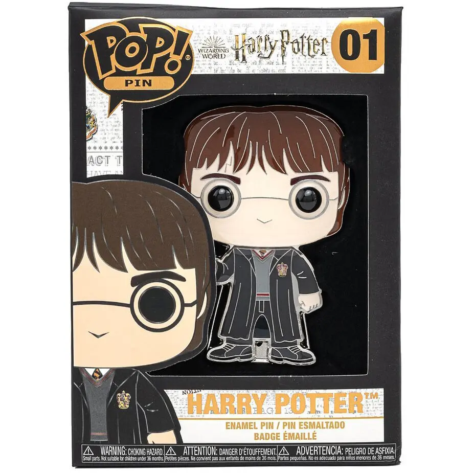 Harry Potter Harry Big Enamel POP kitűző 10cm termékfotó