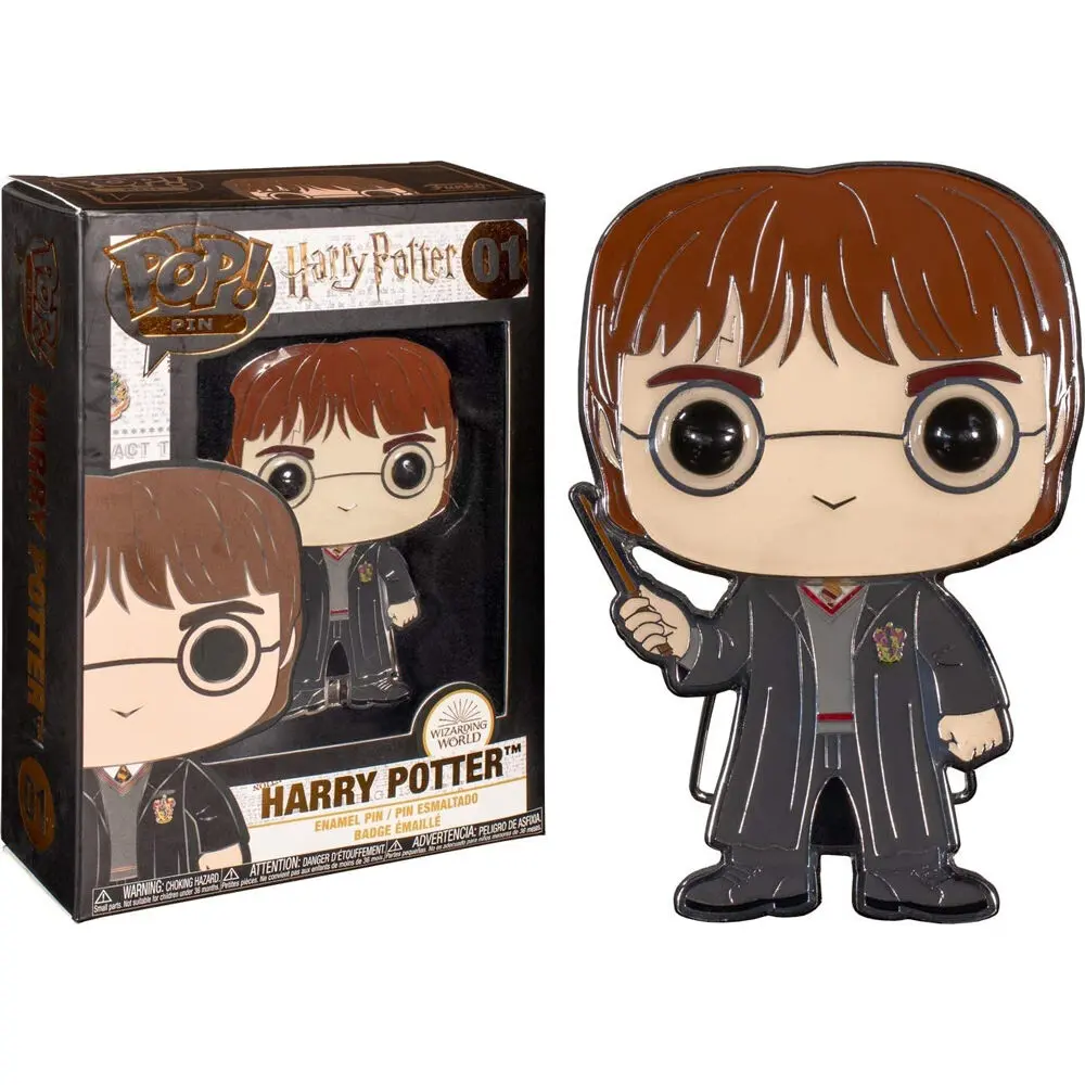 Harry Potter Harry Big Enamel POP kitűző 10cm termékfotó
