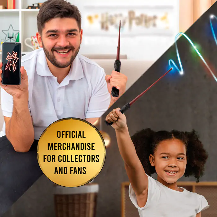 Harry Potter - Harry Deluxe fényfestő varázspálca 35 cm termékfotó