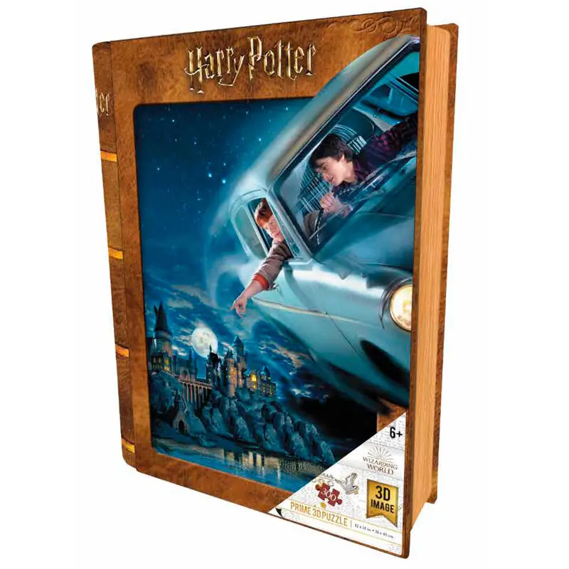 Harry Potter Harry és Ron in Ford Anglia Prime 3D puzzle 300db-os termékfotó