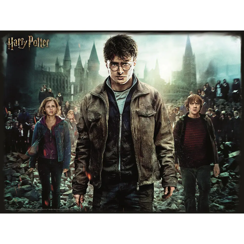 Harry Potter Harry Hermione és Ron Prime 3D puzzle 300db-os termékfotó