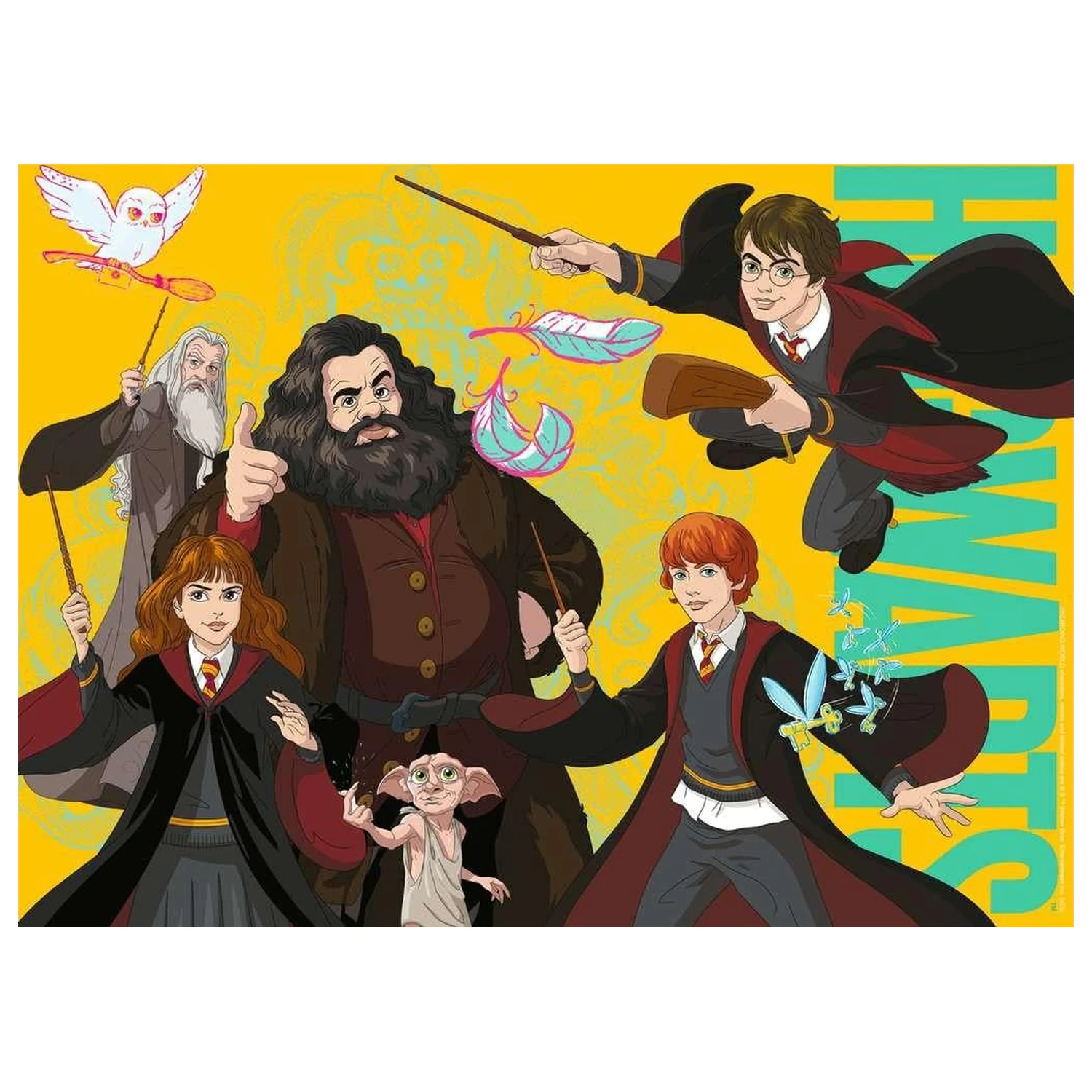 Harry Potter Harry Potter and the Other Wizards XXL puzzle (100 darabos) termékfotó