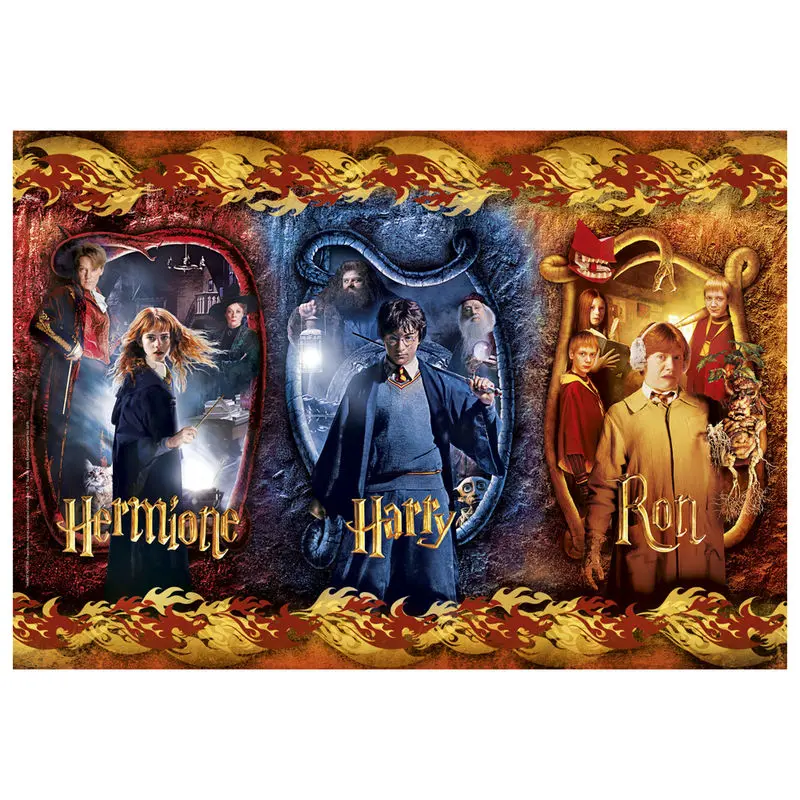 Harry Potter Super Color Puzzle Harry, Ron & Hermione termékfotó