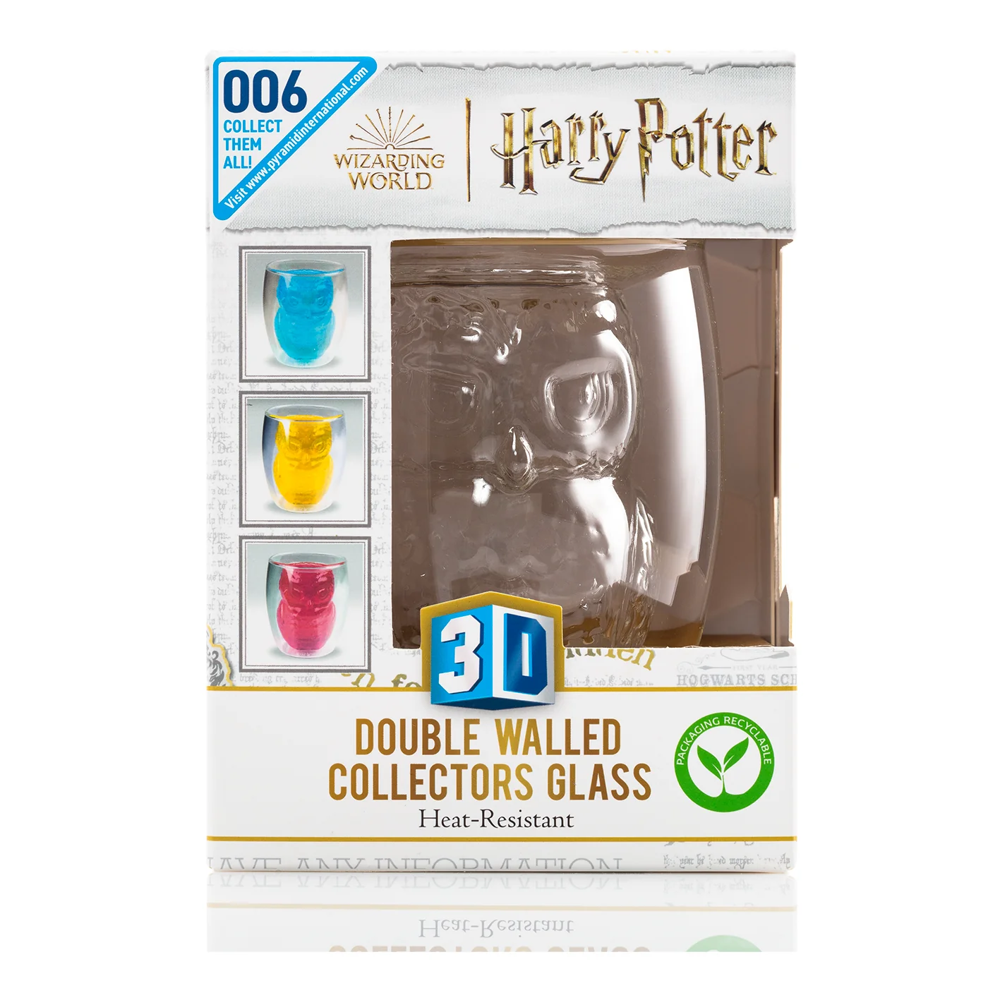 Harry Potter Hedwig 3D pohár termékfotó