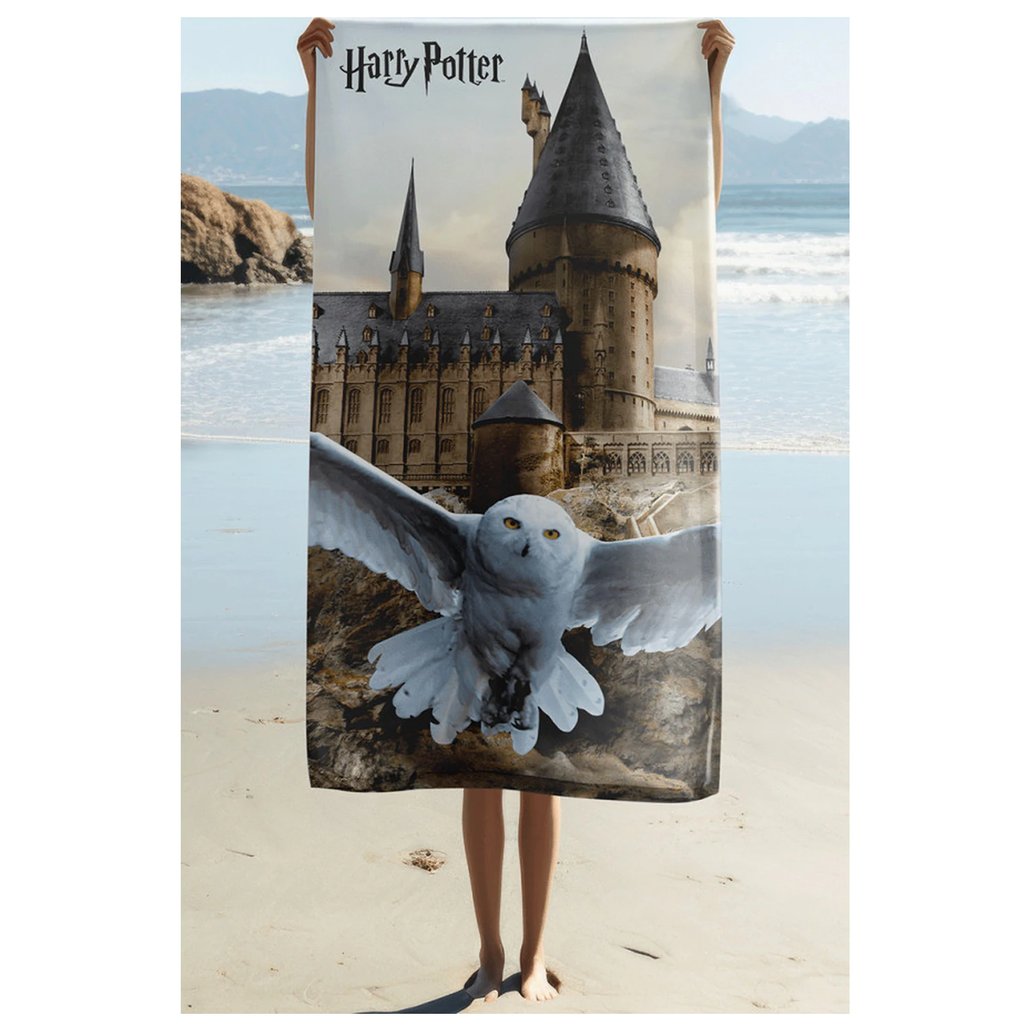 Harry Potter Hedwig Fly törölköző 70x140cm termékfotó