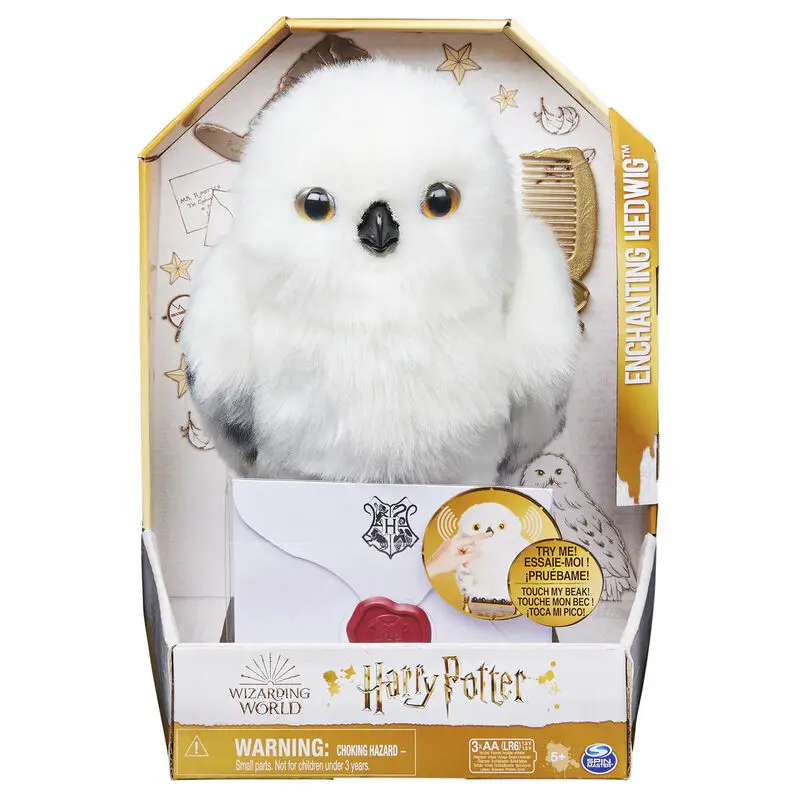 Harry Potter Hedwig interaktív plüss 23cm termékfotó