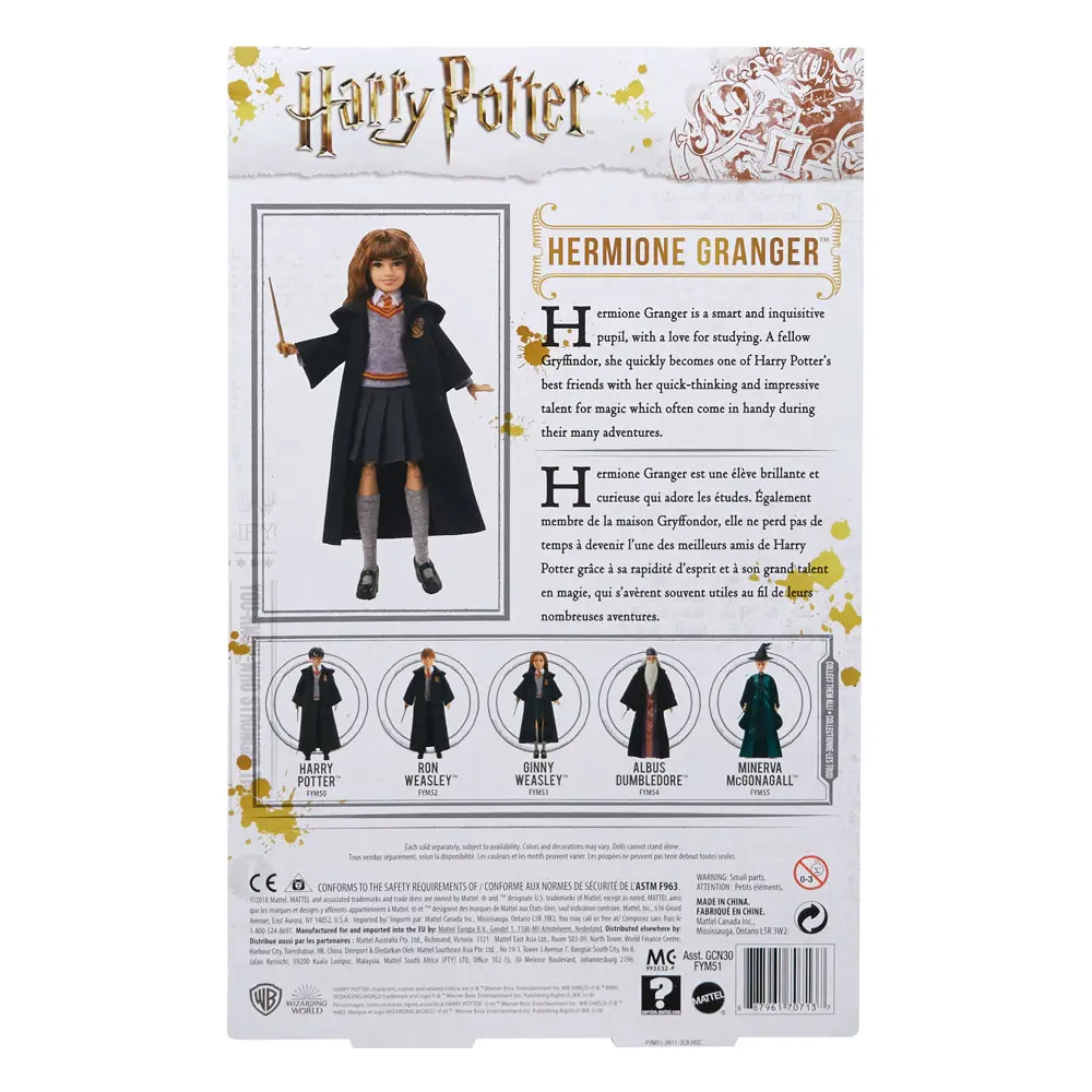 Harry Potter Hermione Granger játék baba 28 cm termékfotó