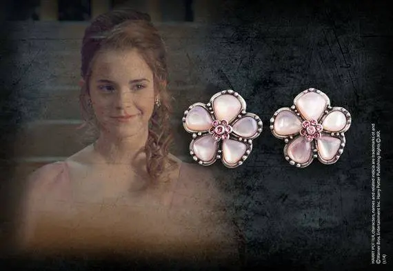 Harry Potter Hermione Granger´s Yule Ball fülbevalók (Ezüst bevonatú) 1/1 replika termékfotó