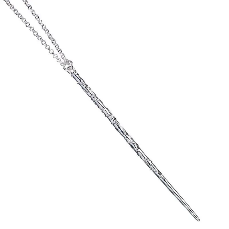 Harry Potter Hermoine Granger Varázspálca ezüst nyaklánc termékfotó