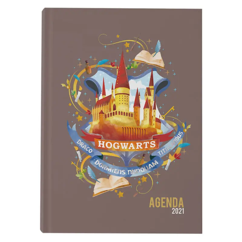 Harry Potter Hogwarts 2021 határidőnapló termékfotó