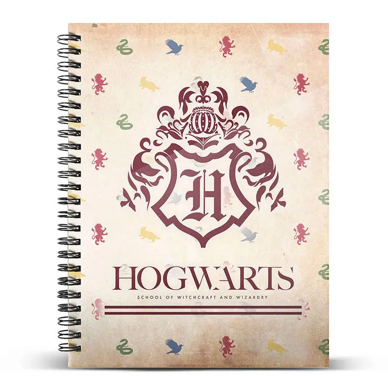 Harry Potter Hogwarts A5 jegyzetfüzet termékfotó