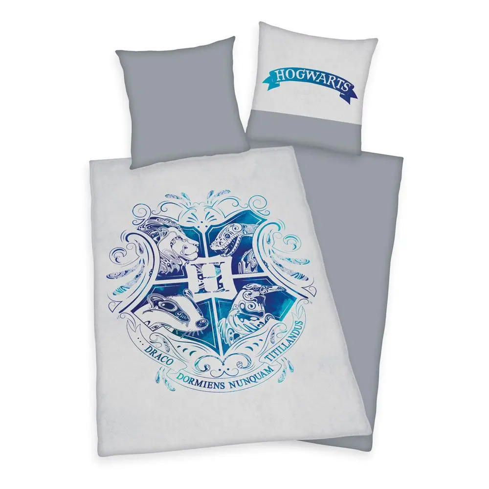 Harry Potter Hogwarts ágyneműhuzat egyszemélyes ágyra 135 x 200 cm / 80 x 80 cm termékfotó