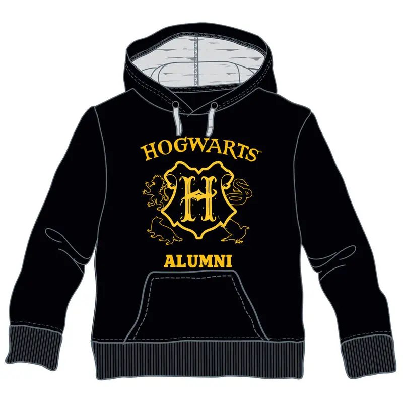 Harry Potter Hogwarts Alumni felnőtt kapucnis pulóver termékfotó