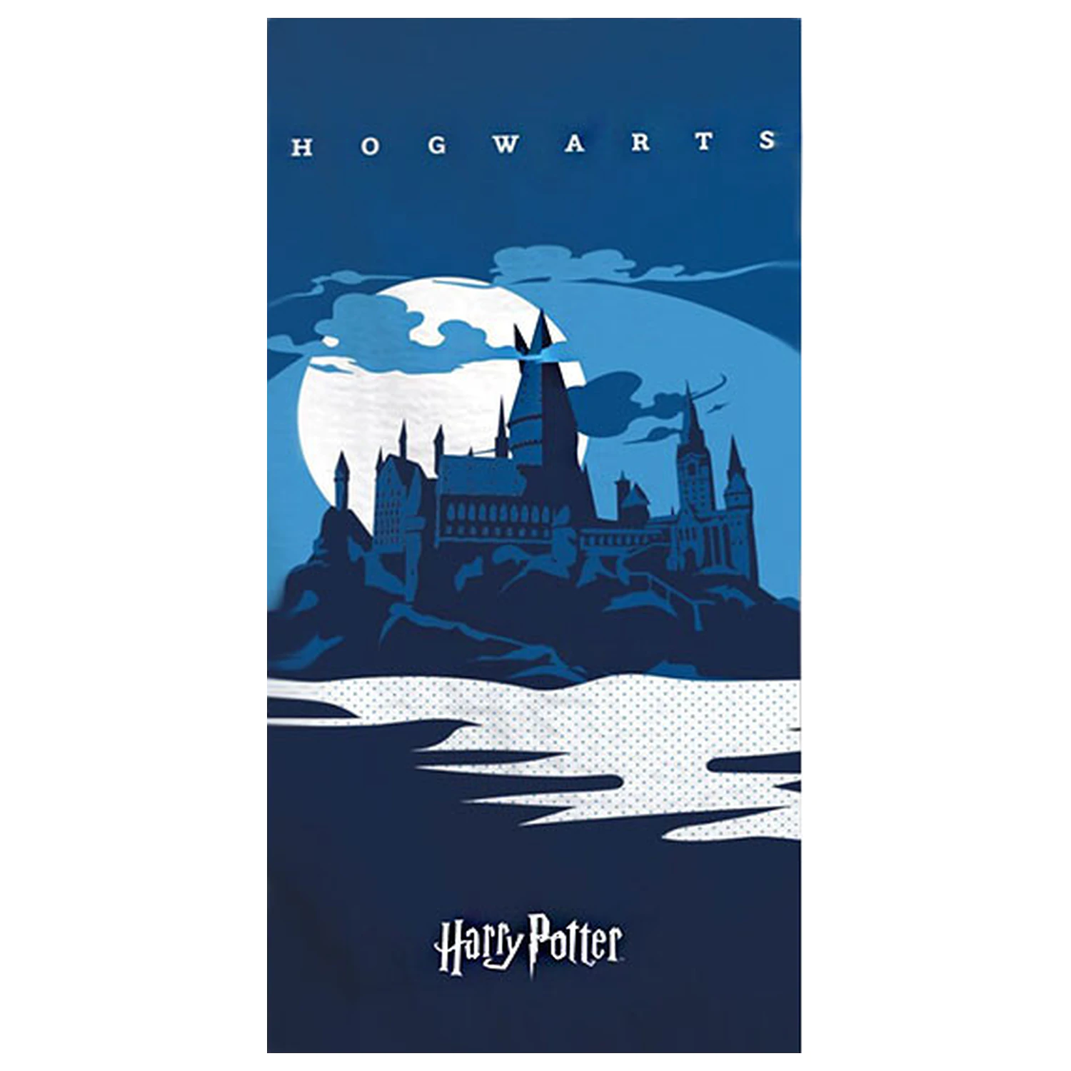 Harry Potter Hogwarts Blue törölköző termékfotó