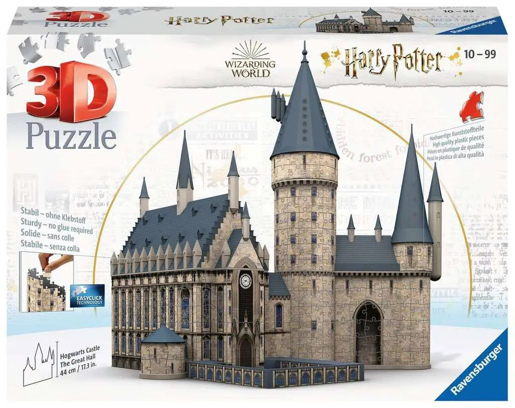 Harry Potter Hogwarts Castle: Great Hall 3D Puzzle (540 darab) termékfotó