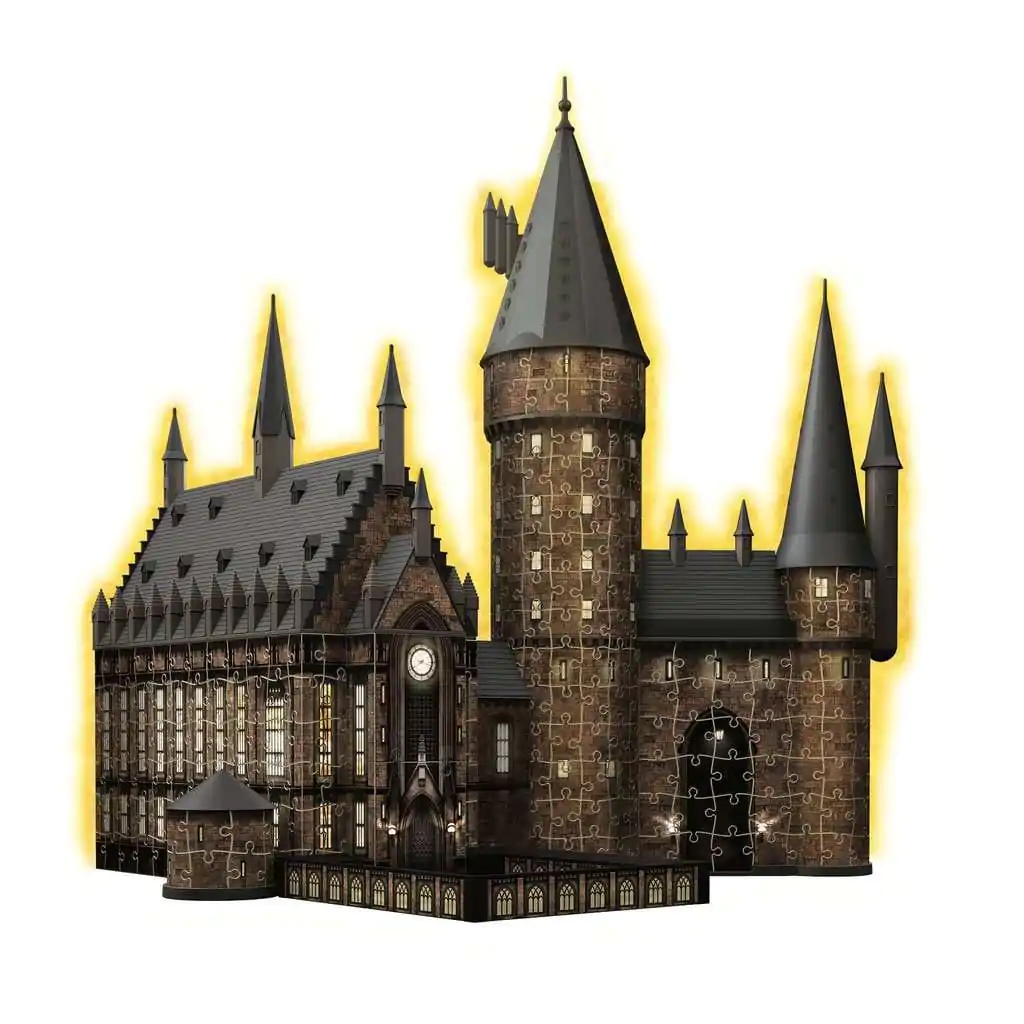 Harry Potter 3D Puzzle Hogwarts Castle: Great Hall - Night Edition (643 Pieces) termékfotó