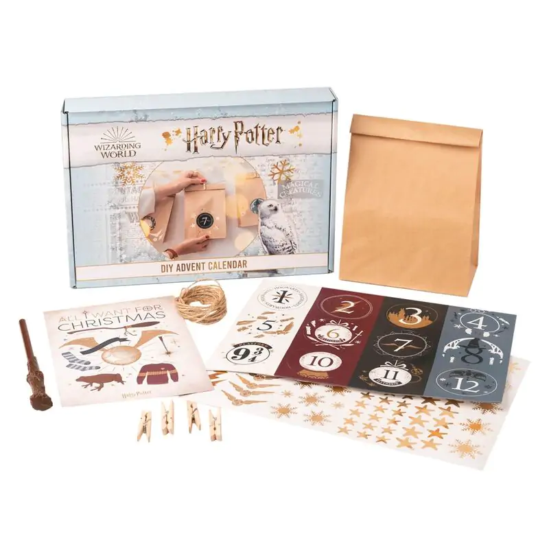 Harry Potter Hogwarts Christmas adventi kalendárium termékfotó