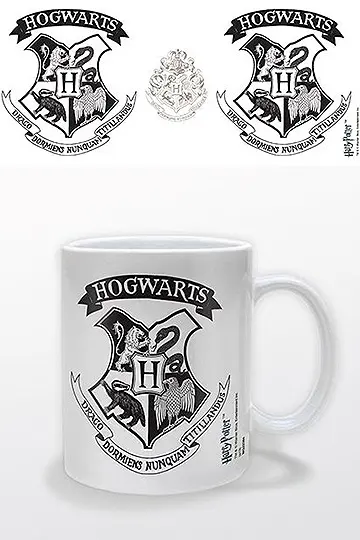 Harry Potter Hogwarts Crest Black bögre termékfotó