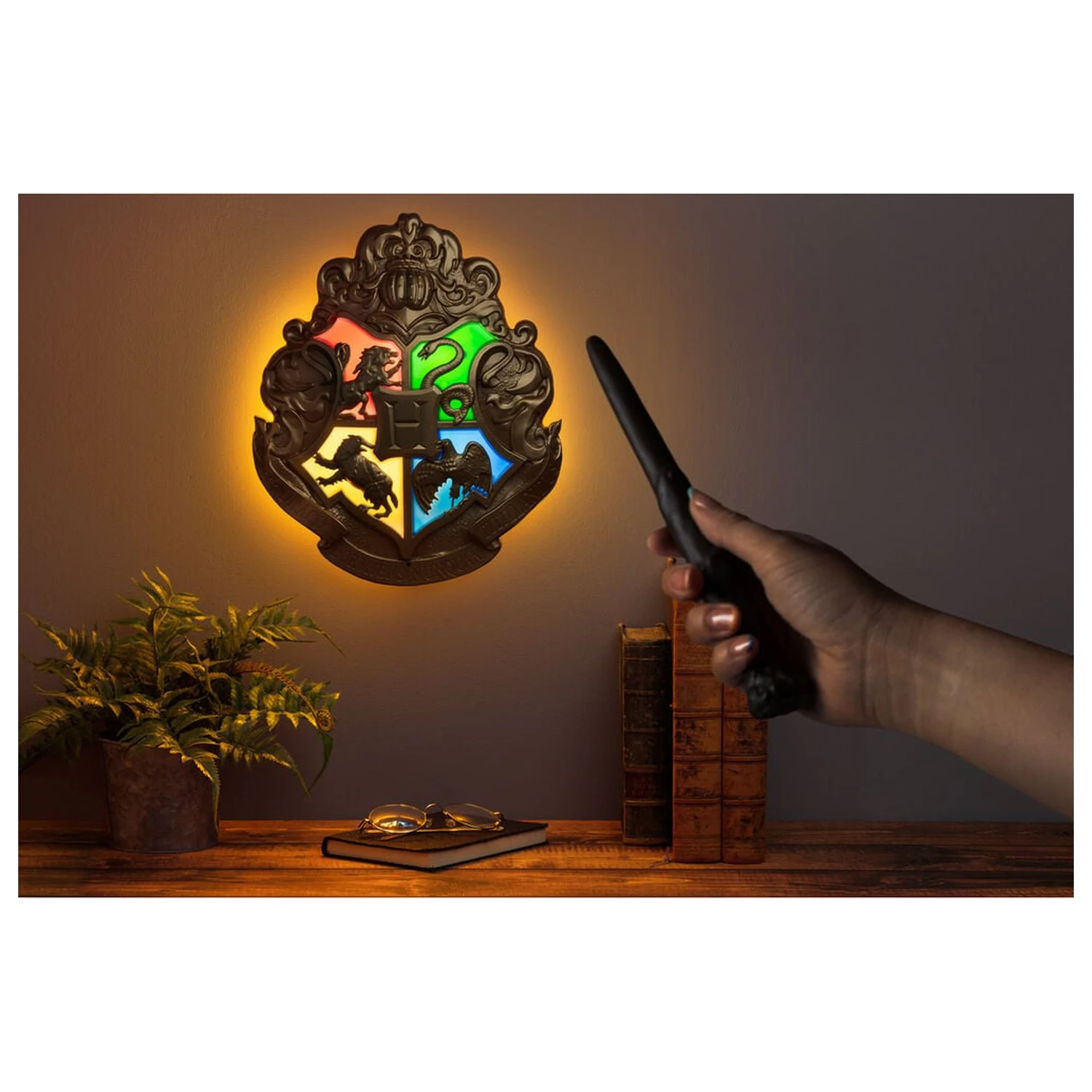 Harry Potter Hogwarts Crest lámpa termékfotó
