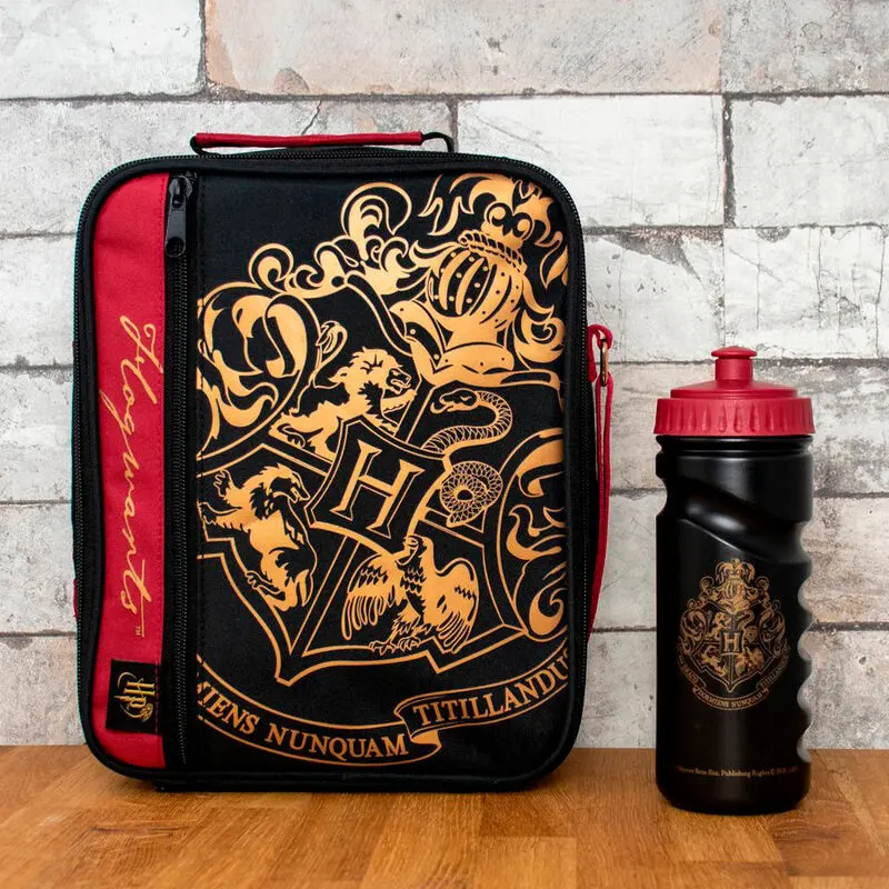 Harry Potter Hogwarts csomag uzsonnás táska + kulacs termékfotó