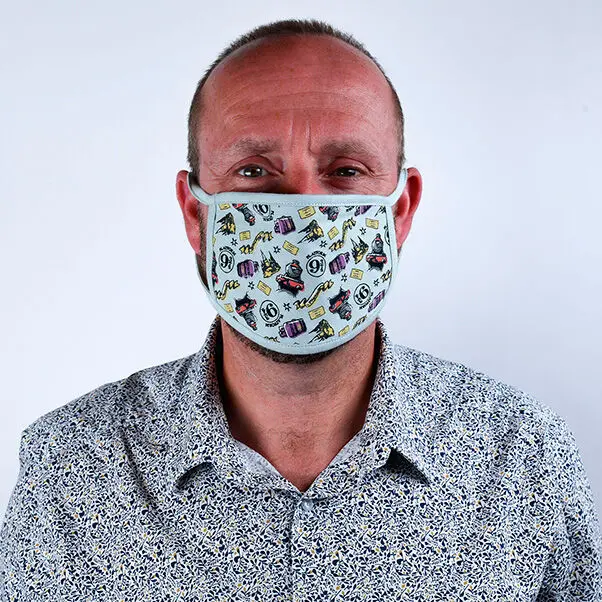 Harry Potter Hogwarts Express 2 db-os prémium többször használható maszk termékfotó