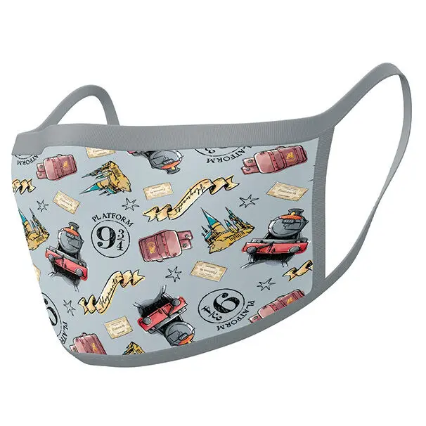Harry Potter Hogwarts Express 2 db-os prémium többször használható maszk termékfotó