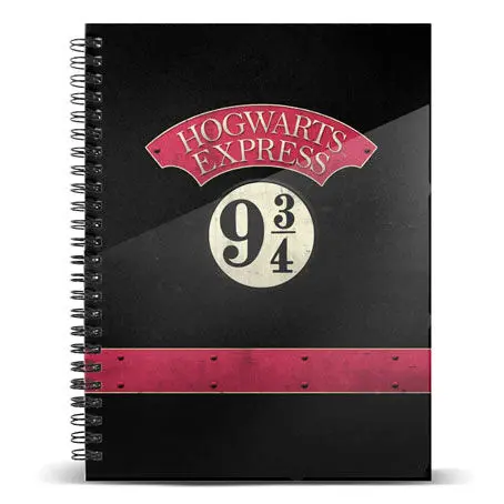 Harry Potter Hogwarts Express 9 3/4 A5 jegyzetfüzet termékfotó