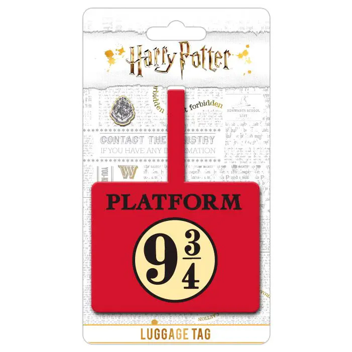 Harry Potter Hogwarts Express 9 3/4 poggyászcímke irattartó termékfotó