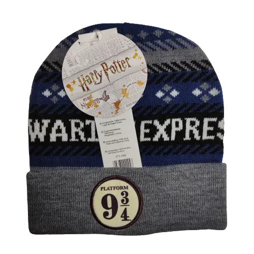 Harry Potter Hogwarts Express feliratos 9 és 3/4 vágány emblémás sapka termékfotó