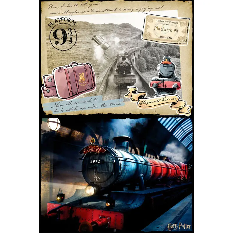Harry Potter Hogwarts Express kaparós puzzle 500db-os termékfotó