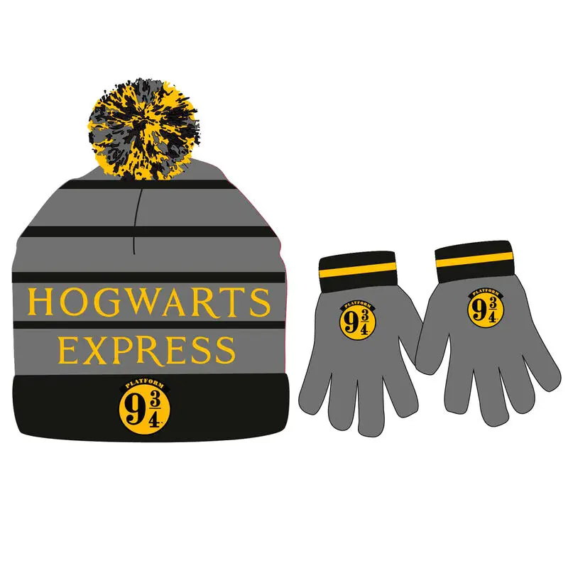 Harry Potter Hogwarts Express sapka és kesztyű szett termékfotó