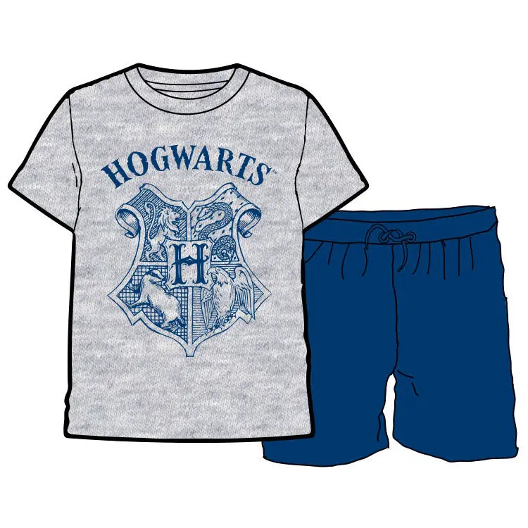 Harry Potter Hogwarts felnőtt pizsama termékfotó