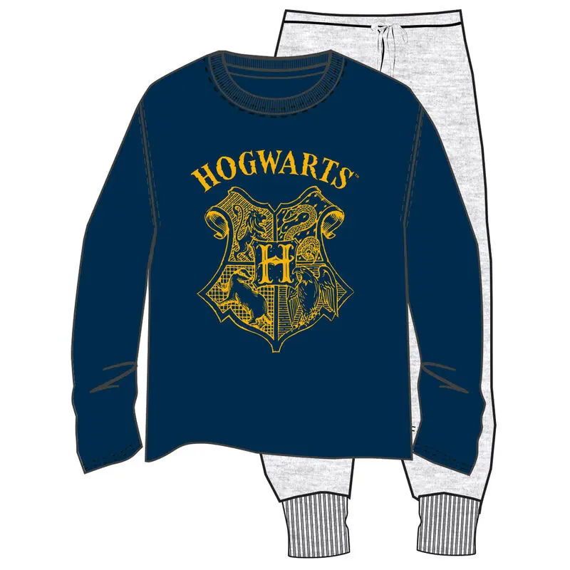 Harry Potter Hogwarts felnőtt pizsama termékfotó
