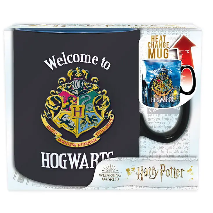 Harry Potter Hogwarts hőre változó bögre 460ml termékfotó
