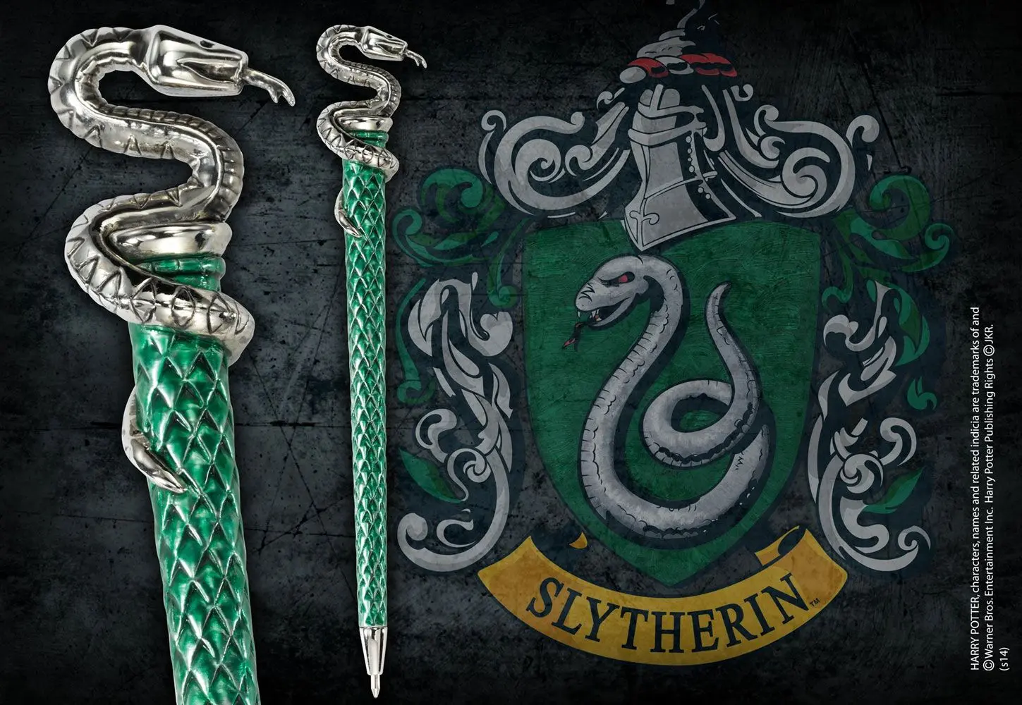 Harry Potter - Hogwarts Slytherin Kugelschreiber termékfotó