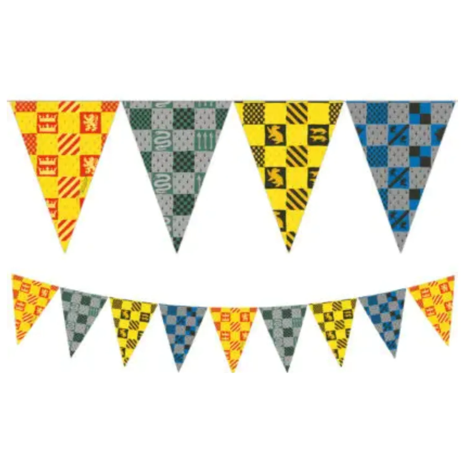 Harry Potter Hogwarts Houses zászlófüzér FSC 2,3 m termékfotó