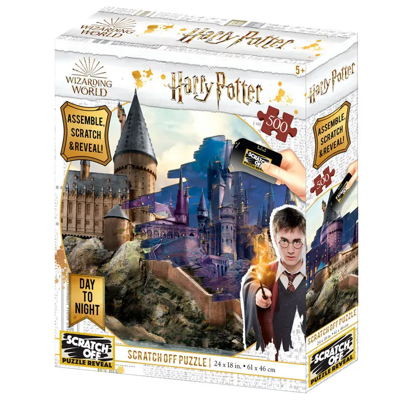 Harry Potter Hogwarts kaparós puzzle 500db-os termékfotó
