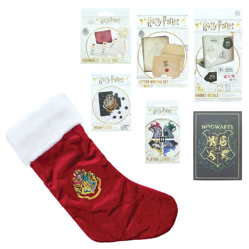 Harry Potter Hogwarts Christmas stocking termékfotó