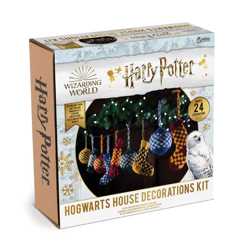 Harry Potter Hogwarts karácsonyi zokni kötő készlet termékfotó