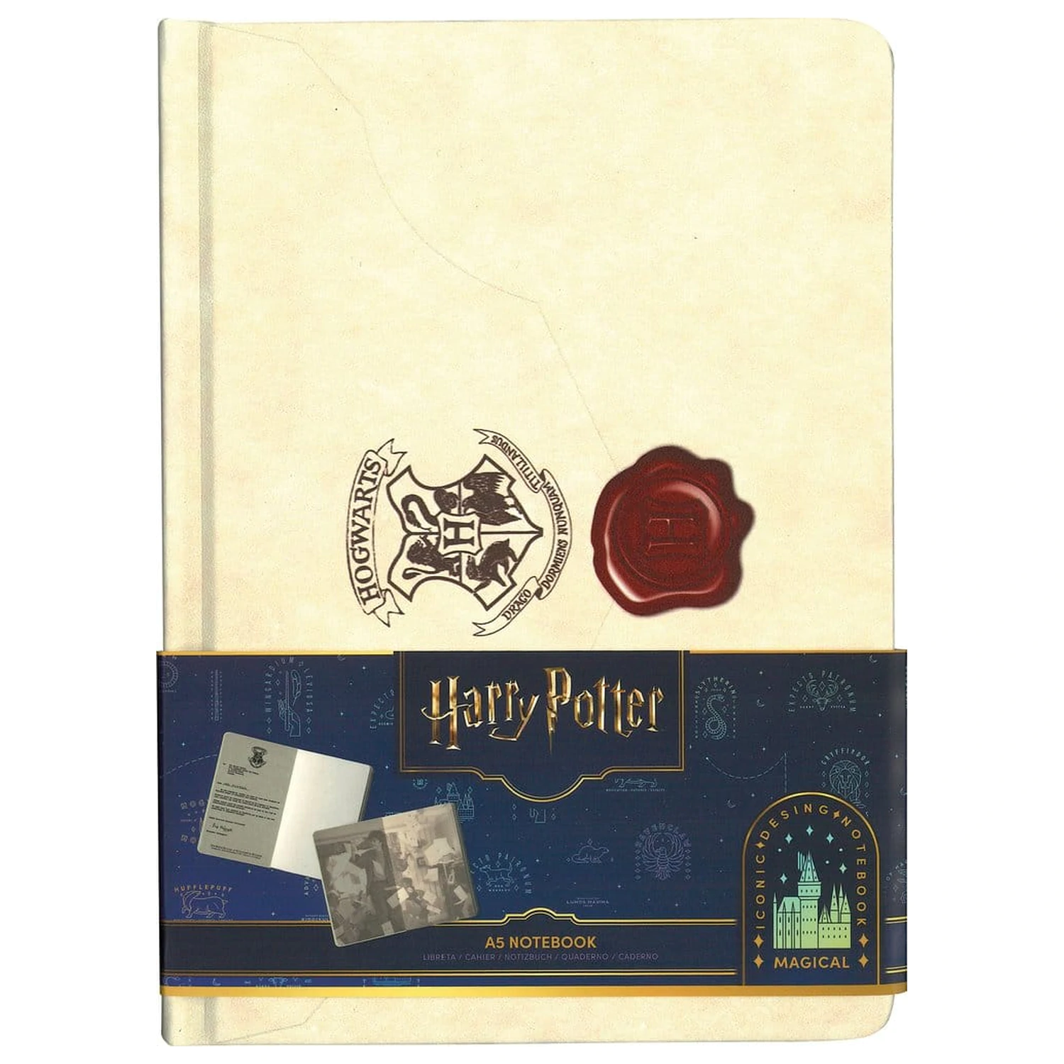 Harry Potter Hogwarts Letter jegyzetfüzet 21 cm termékfotó