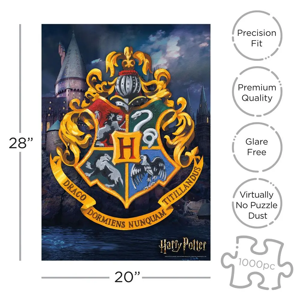 Harry Potter Hogwarts Logo Puzzle (1000 darab) termékfotó