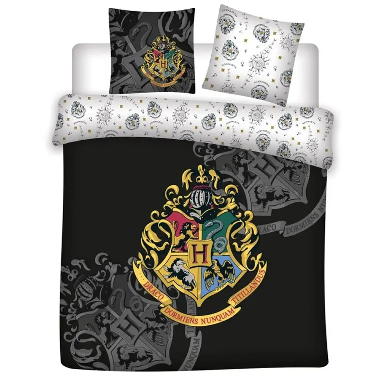 Harry Potter Hogwarts mikroszálas ágyneműhuzat kétszemélyes ágyra termékfotó