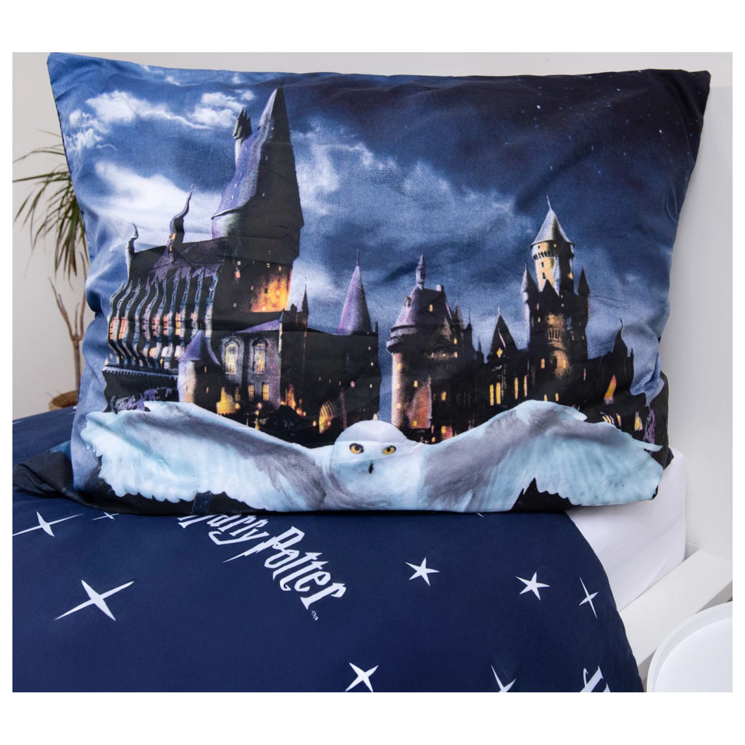 Harry Potter Hogwarts Night mikroszálas ágyneműhuzat  termékfotó