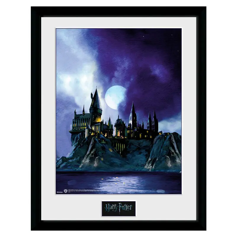 Harry Potter Hogwarts Painted bekeretezett poszter termékfotó
